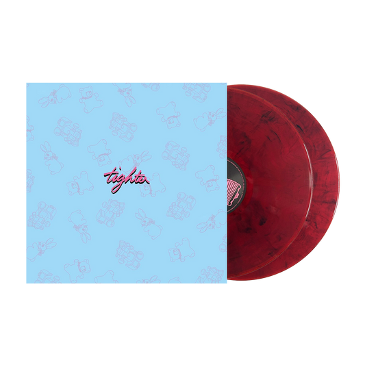 "Tighter" VINYL - NUMBERED LIMITED EDITION OF 300 • RED & BLACK MARBLED LP