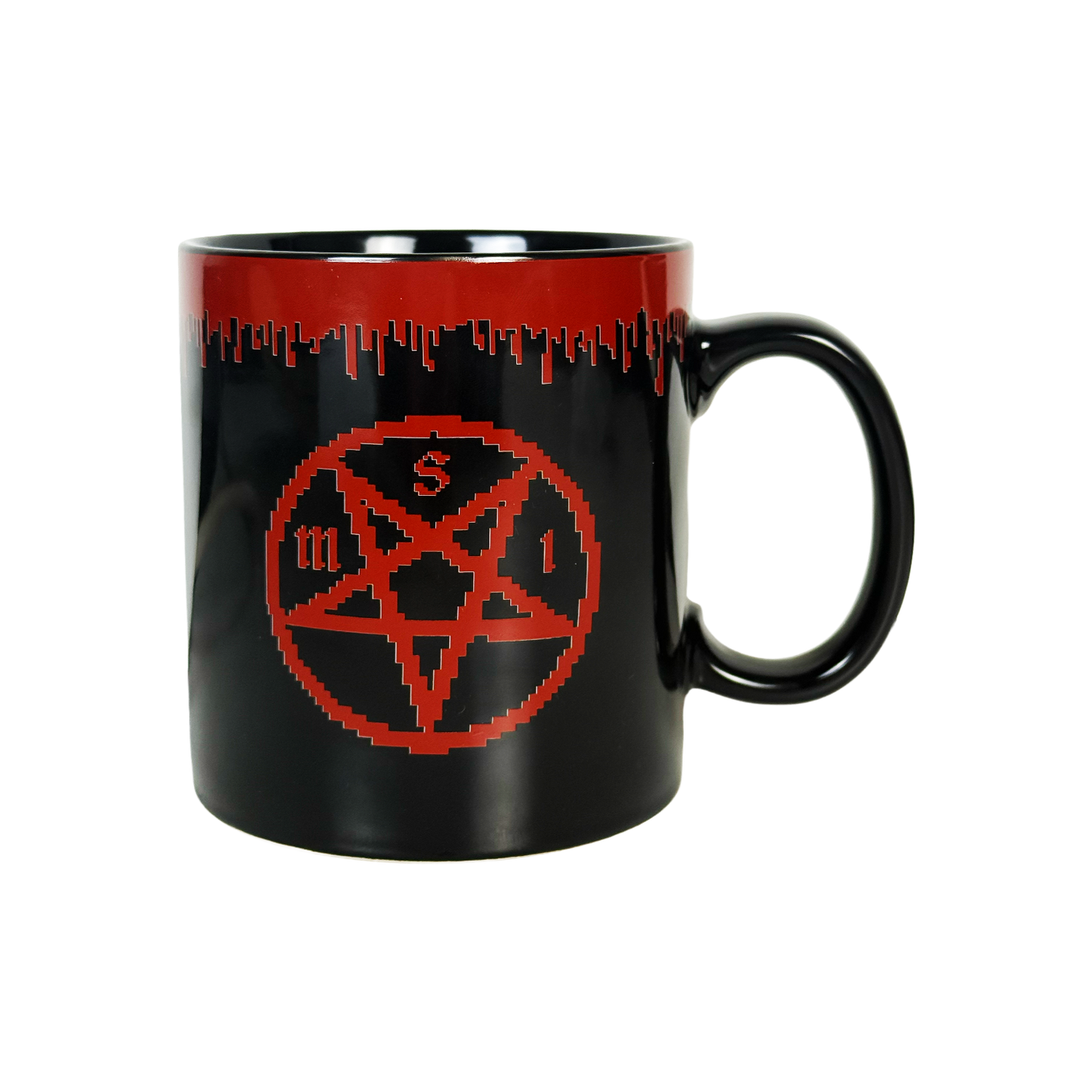 Satanic 8 Bit Mug (Glossy)